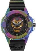 Philipp Plein Herrklocka PWAAA2123 The Skull Svart/Gummi Ø44 mm