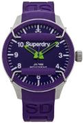 Superdry Herrklocka SYG125U Classic Lila/Resinplast Ø44 mm