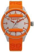 Superdry Herrklocka SYG125O Classic Vit/Resinplast Ø44 mm