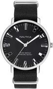 Nautica Herrklocka NAPCRF901 Svart/Textil Ø43 mm