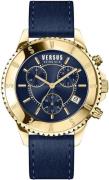 Versus by Versace Herrklocka VSPGN2619 Tokyo Chrono Blå/Läder Ø45