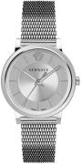 Versace Herrklocka VE5A00420 V Circle Silverfärgad/Stål Ø43 mm