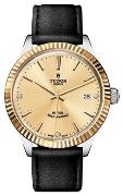 Tudor Herrklocka 12513-0020 Style Champagnefärgad/Läder Ø38 mm