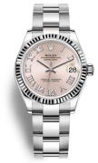 Rolex Damklocka 278274-0019 Rosa/Stål Ø31 mm