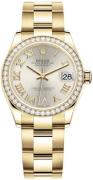 Rolex Damklocka 278288RBR-0019 Datejust 31 Silverfärgad/18 karat