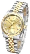 Rolex Damklocka 178273-0002 Datejust Lady 31 mm Gulguldstonad/18