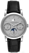 A. Lange & Söhne Herrklocka 330.025 Saxonia Silverfärgad/Läder