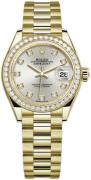 Rolex Damklocka 279138RBR-0019 Lady-Datejust 28 Silverfärgad/18