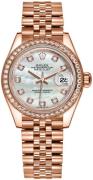 Rolex Damklocka 279135RBR-0019 Lady-Datejust 28 Vit/18 karat