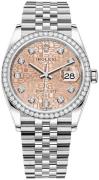 Rolex Damklocka 126284RBR-0015 Datejust 36 Roséguldstonad/Stål Ø36