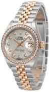 Rolex Damklocka 279381RBR-0013 Lady-Datejust 28 Vit/18 karat