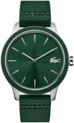 Lacoste Herrklocka 2011085 Grön/Gummi Ø44 mm