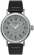 Timex Herrklocka TW2T69200 Standard Grå/Läder Ø40 mm