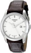 Tissot Herrklocka T035.410.16.031.00 Silverfärgad/Läder Ø39 mm