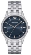 Emporio Armani Herrklocka AR11019 Dress Blå/Stål Ø43 mm