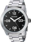 Nixon 99999 Herrklocka A346000-00 Svart/Stål Ø48 mm