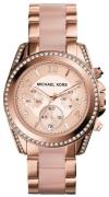 Michael Kors Blair Damklocka MK5943 Roséguldstonad/Resinplast Ø39 mm