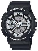 Casio G-Shock Herrklocka GA-110BW-1AER Vit/Resinplast Ø51 mm