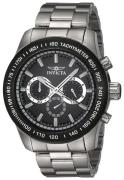 Invicta Speedway Herrklocka 21796 Svart/Stål Ø48 mm