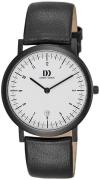 Danish Design 99999 Herrklocka IQ18Q820 Vit/Läder Ø37 mm