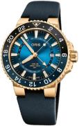 Oris Diving Herrklocka 01 798 7754 6185-Set Blå/Gummi Ø43.5 mm