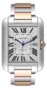 Cartier Tank Anglaise Herrklocka W5310006 Silverfärgad/18 karat