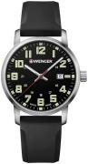 Wenger 99999 Herrklocka 01.1641.110 Svart/Gummi Ø42 mm