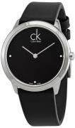 Calvin Klein Minimal Damklocka K3M221CS Svart/Läder Ø35 mm