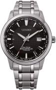 Citizen Radio Controlled Herrklocka CB0190-84E Svart/Titan Ø43 mm