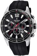 Festina Sport Herrklocka F20376-3 Svart/Gummi Ø47 mm