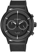 Citizen Titanium Herrklocka CA4405-17H Svart/Gummi Ø42 mm