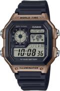 Casio 99999 Herrklocka AE-1200WH-5AVEF LCD/Resinplast