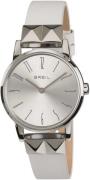 Breil 99999 Damklocka TW1711 Silverfärgad/Läder Ø32 mm