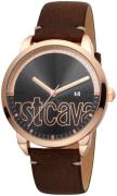 Just Cavalli 99999 Herrklocka JC1G079L0235 Svart/Läder Ø42 mm