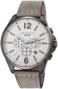 Esprit 99999 Herrklocka ES106921004 Vit/Läder Ø44 mm