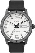 Timex 99999 Herrklocka TW2U30400 Vit/Läder Ø44 mm