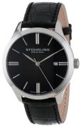 Stührling Original Herrklocka 490.33151 Svart/Läder Ø42 mm