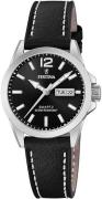 Festina 99999 Damklocka F20456-4 Svart/Läder Ø30 mm