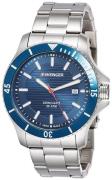 Wenger Seaforce Herrklocka 01.0641.120 Blå/Stål Ø43 mm