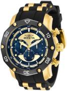 Invicta Pro Diver Herrklocka 30079 Flerfärgad/Gulguldtonat stål