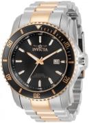 Invicta 99999 Herrklocka 30559 Svart/Roséguldstonat stål Ø48.8 mm