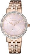 Citizen Elegance Damklocka EL3043-81X Rosa/Roséguldstonat stål Ø31