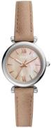 Fossil Carlie Mini Damklocka ES4530 Flerfärgad/Läder Ø28 mm