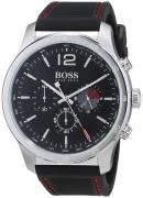 Hugo Boss Chronograph Herrklocka 1513525 Svart/Gummi Ø42 mm