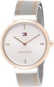 Tommy Hilfiger 99999 Damklocka 1782221 Silverfärgad/Roséguldstonat