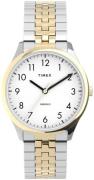 Timex 99999 Damklocka TW2U40400 Vit/Gulguldtonat stål Ø32 mm