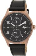 Lacoste 99999 Herrklocka 2011042 Svart/Läder Ø44 mm