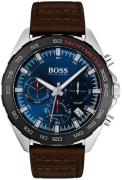 Hugo Boss 99999 Herrklocka 1513663 Blå/Läder Ø44 mm