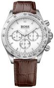 Hugo Boss Ikon Herrklocka 1513175 Vit/Läder Ø44 mm