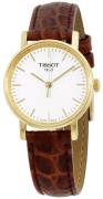 Tissot Damklocka T109.210.36.031.00 T-Classic Vit/Läder Ø30 mm